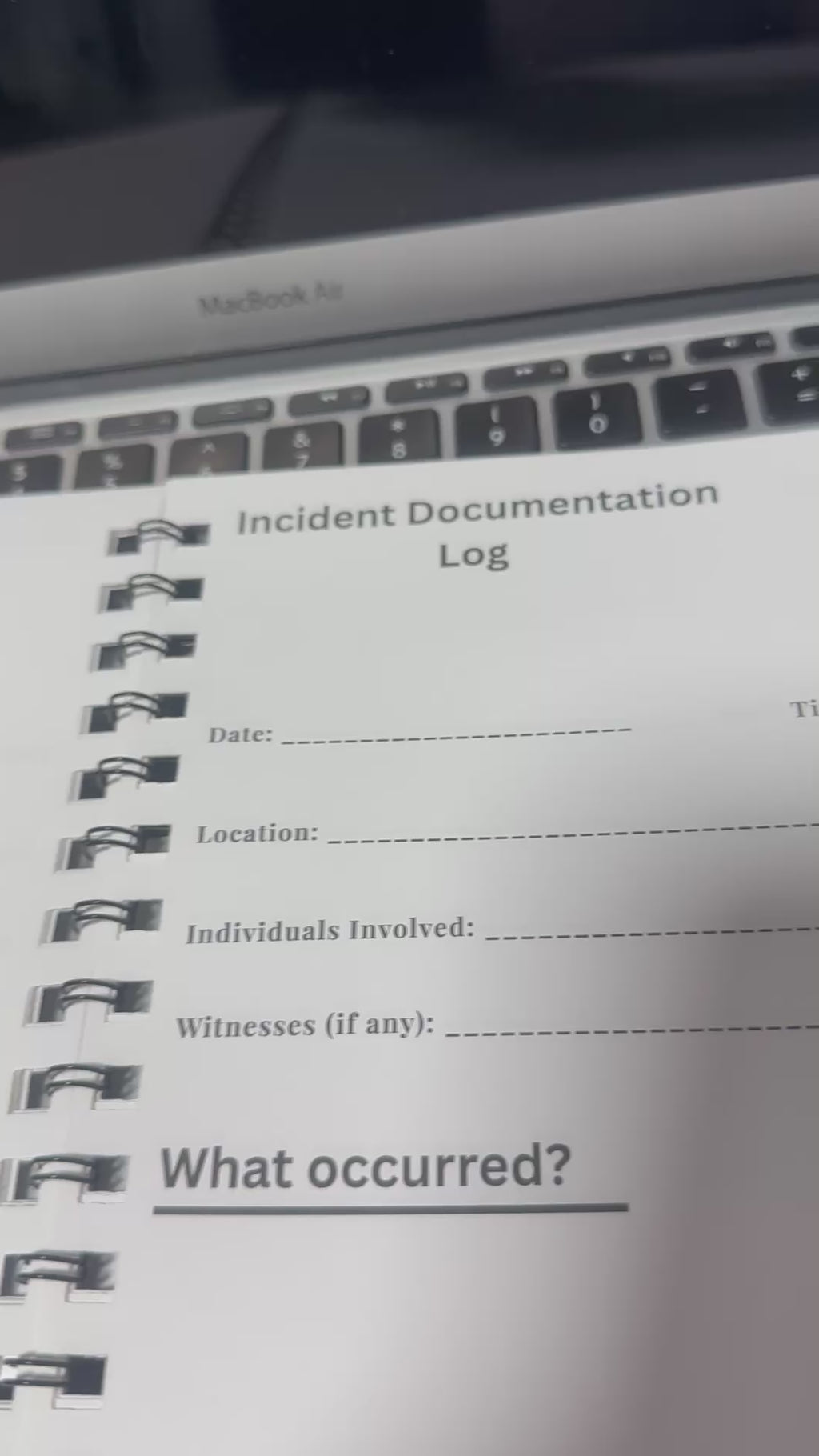 Workplace Documentation Planner™ | Protect Your Job & Paper Trail Tool