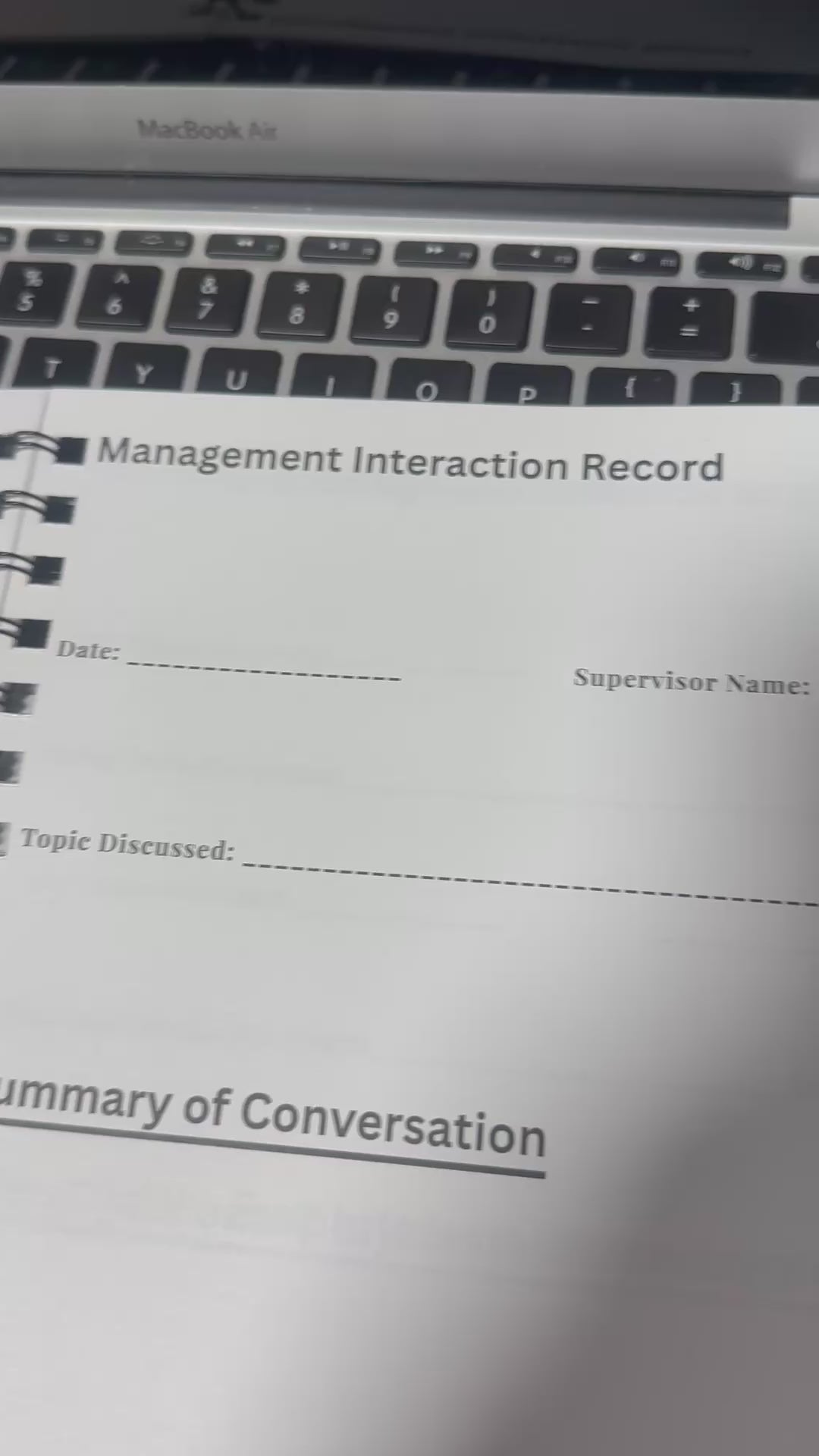 Workplace Documentation Planner™ | Protect Your Job & Paper Trail Tool